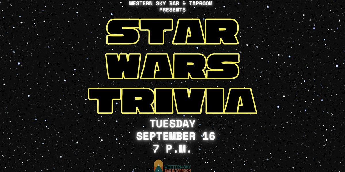 Star Wars Trivia at Western Sky Bar & Taproom, 16 September | Event in Englewood | AllEvents