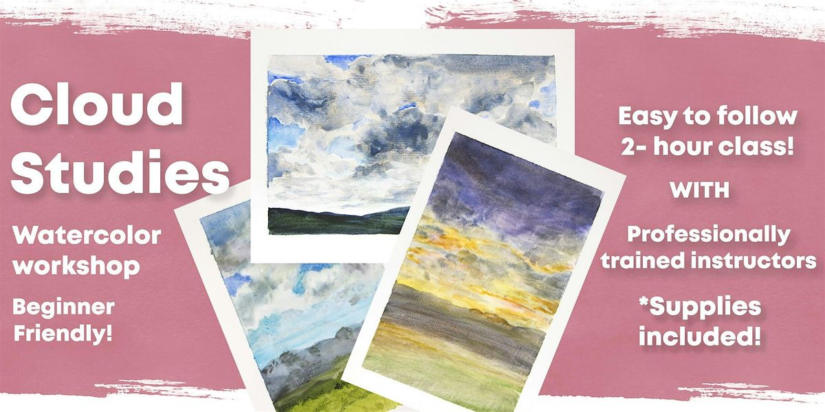 RemainReal Hosts: Cloud Studies - A Watercolor Workshop!, 7 September | Event in Denver | AllEvents