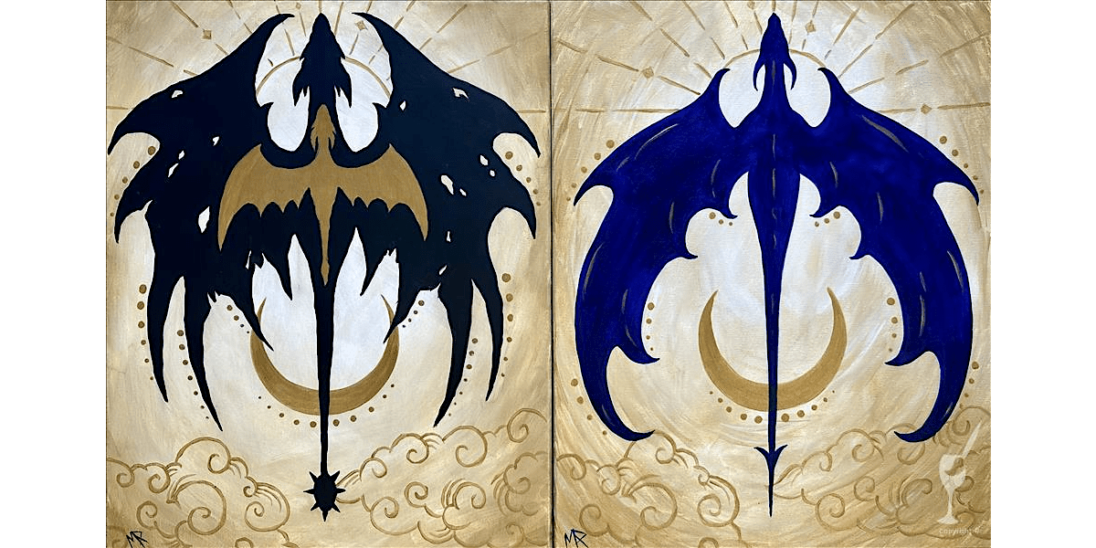 The Fierce Dragon Needs Rider - Paint and Sip in Denver | Classpop!™, 8 November | Event in Denver | AllEvents
