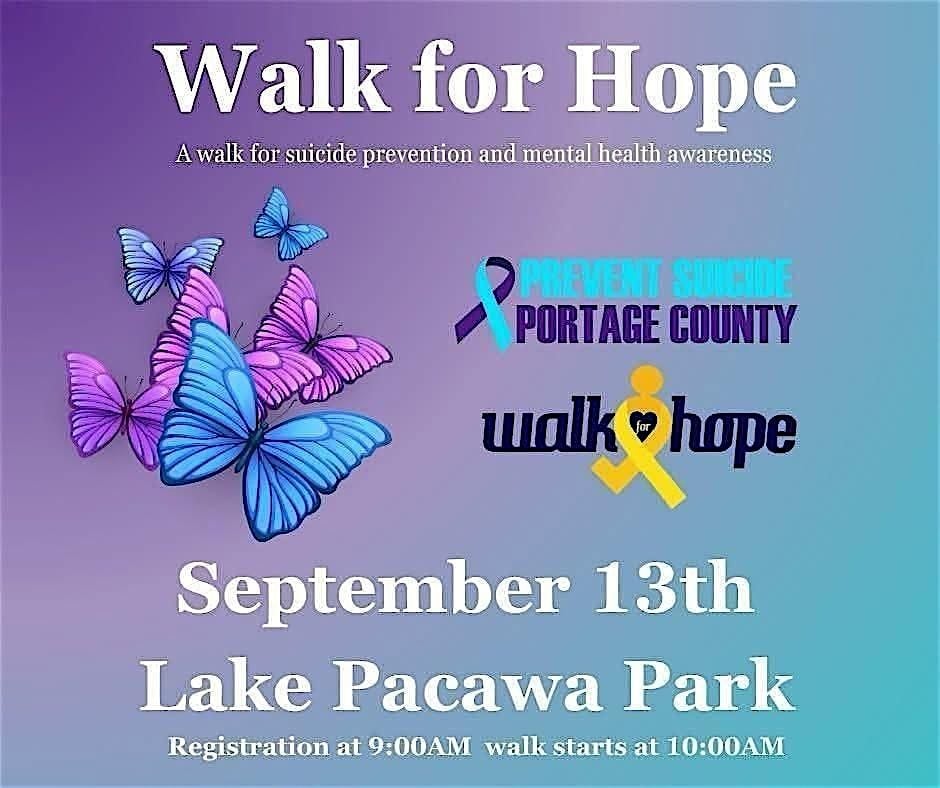2025 Walk for Hope, 13 September | Event in Plover | AllEvents