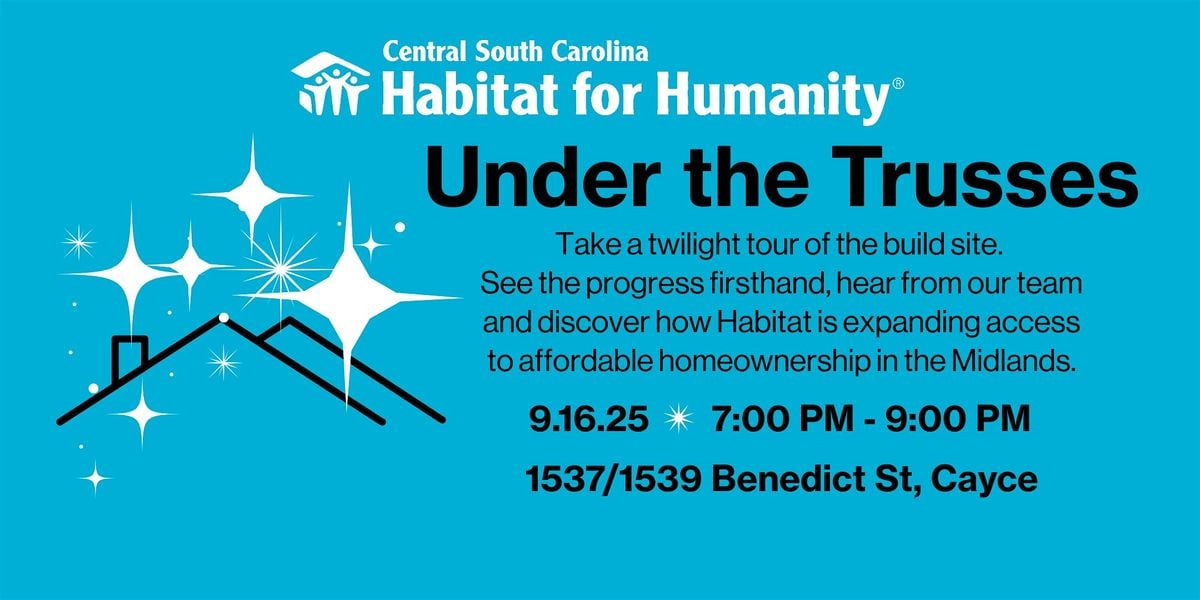 Under the Trusses, 16 September | Event in Cayce | AllEvents