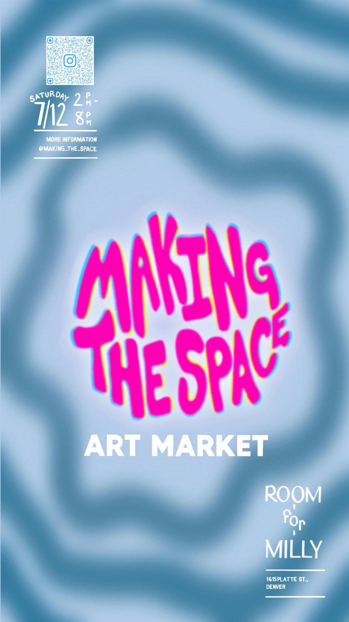 Making the Space: Room for Milly 7/12, 12 July | Event in Denver | AllEvents