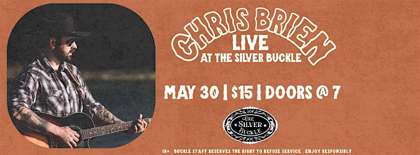 Chris Brien LIVE in Concert, 30 May | Event in Red Deer | AllEvents