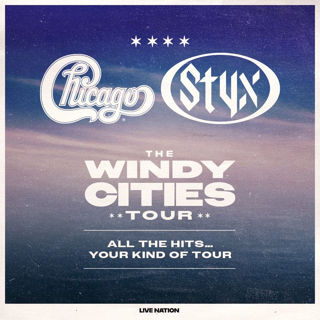 Chicago - The Band & Styx, 29 August | Event in Salt Lake City | AllEvents