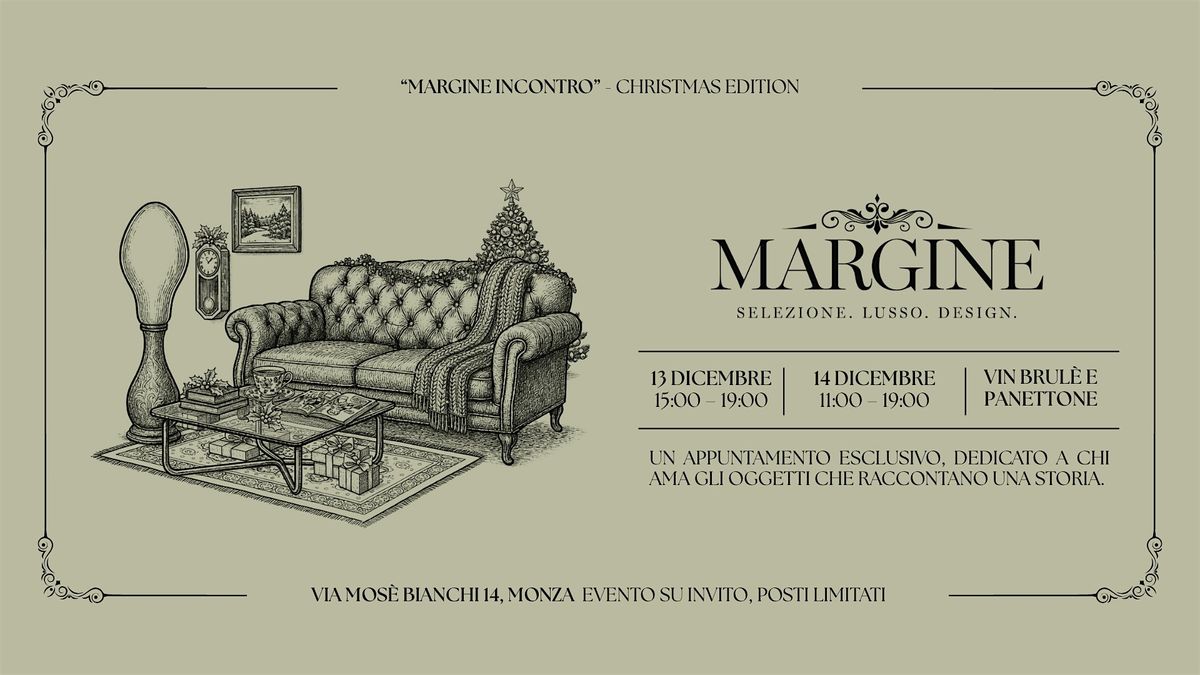 Margine Incontro – Christmas Edition, 13 December | Event in Monza | AllEvents