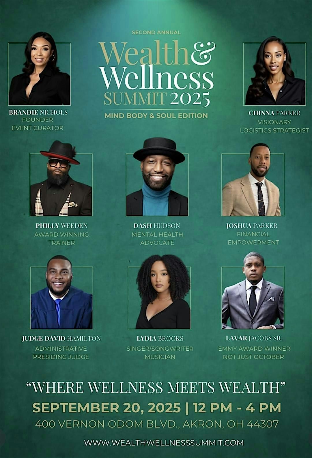 Wealth & Wellness Summit, 20 September | Event in Akron | AllEvents