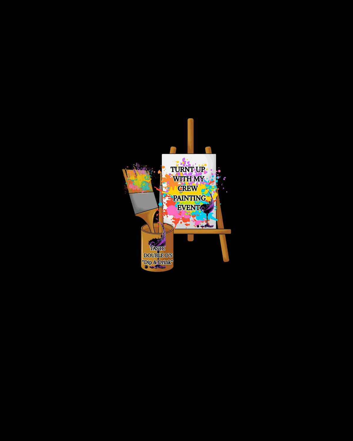 TASTE DOUBLE D’S “DIP AND DRINK” PAINT EVENT, 26 July | Event in Flint | AllEvents