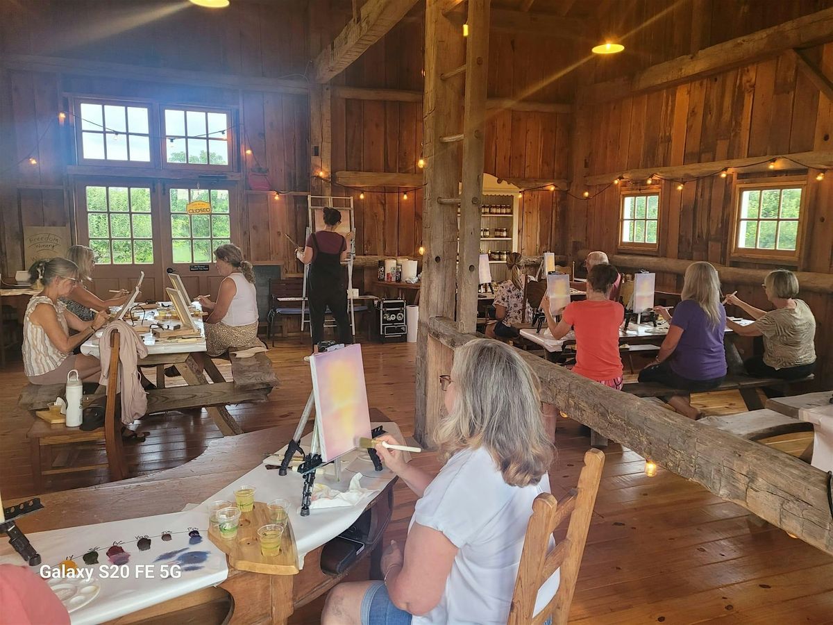 Paint & Sip at Freedom Winery with Geek Brush Studio - Orchard Winery Theme, 21 August | Event in Manchester