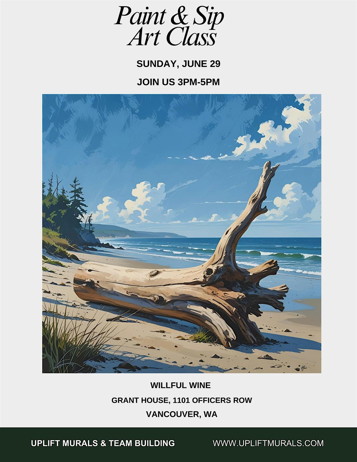Paint & Sip hosted by Willful Wine, 29 June | Event in Vancouver | AllEvents