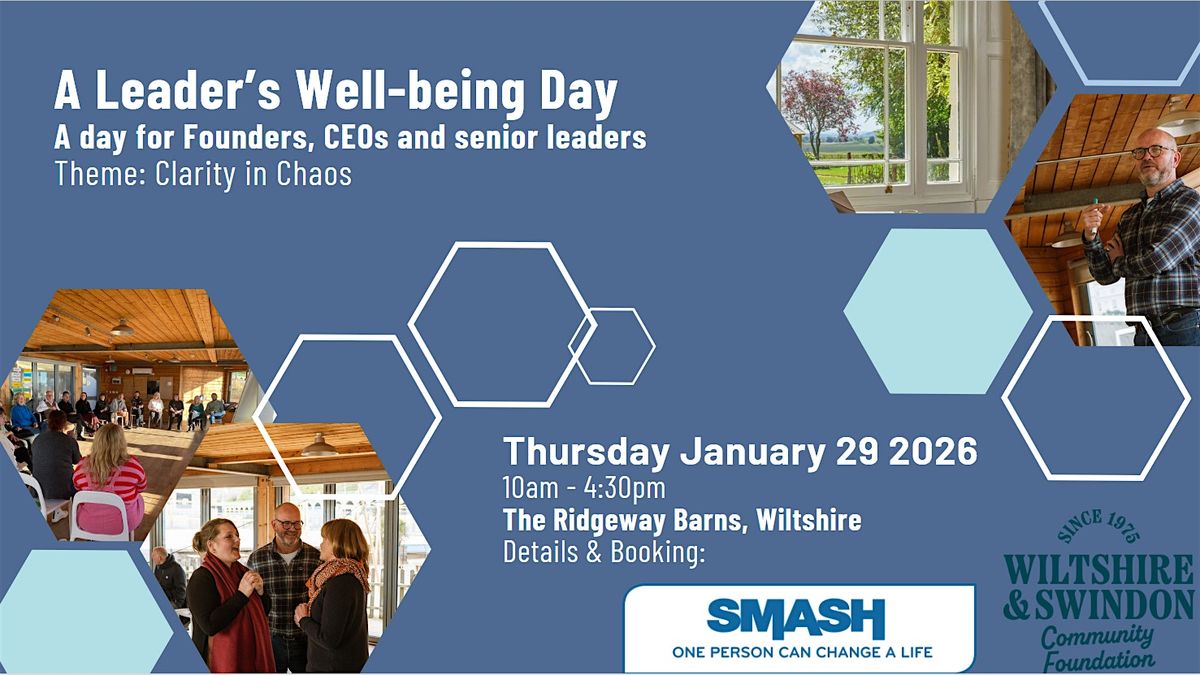 Leader's Well-being Day, 29 January | Event in Swindon | AllEvents