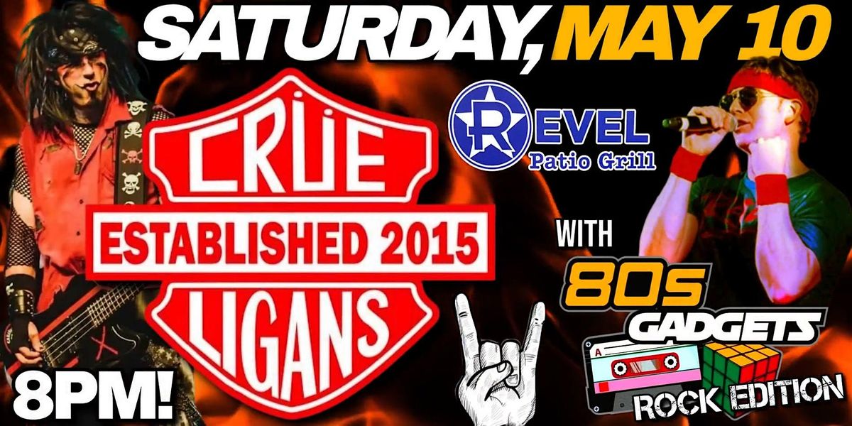 Motley Crue Tribute - CRÜEligans & 80s Gadgets (Ticketed Event), 10 May | Event in Frisco | AllEvents