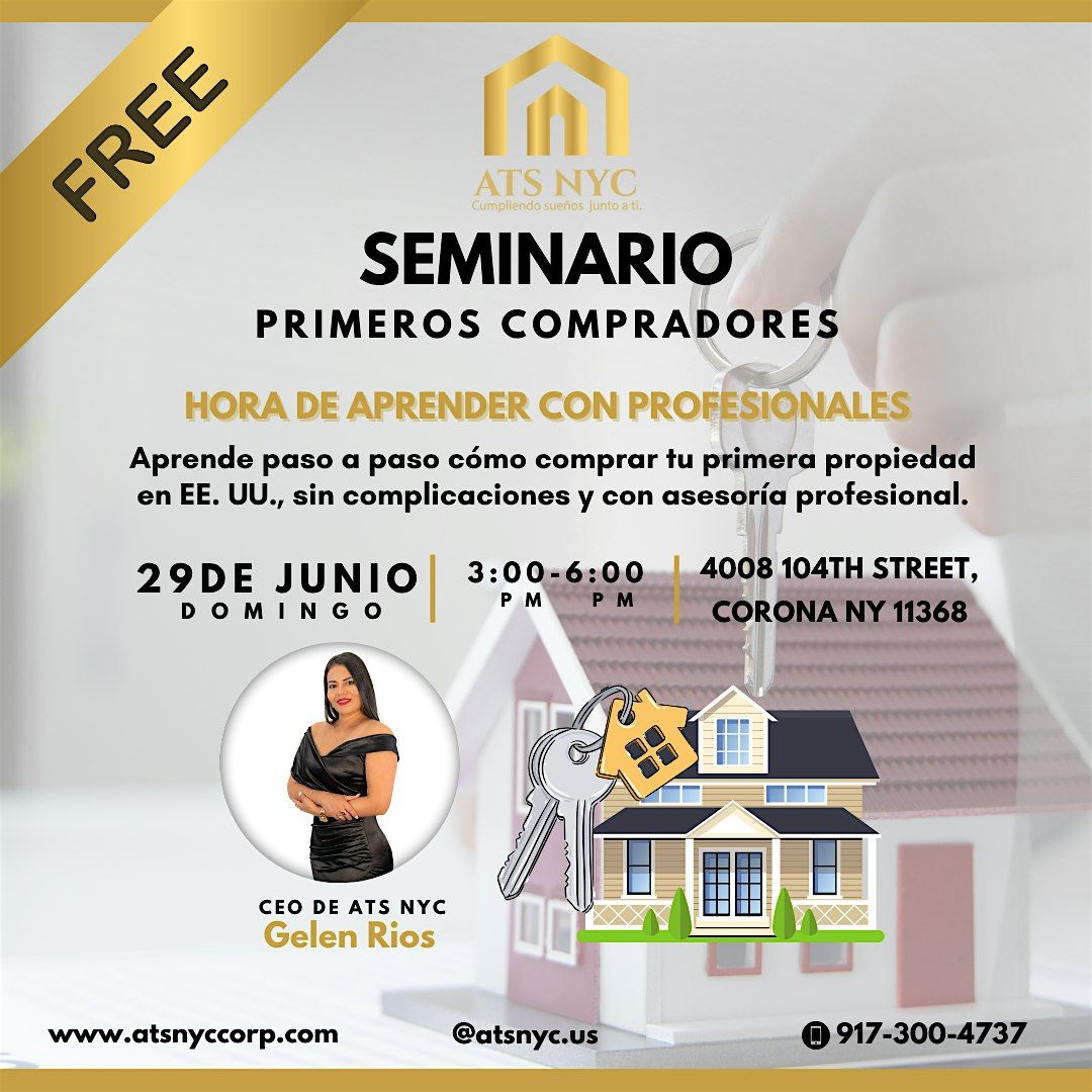 COMO COMPRAR TU CASA EN EEUU, 29 June | Event in Queens | AllEvents
