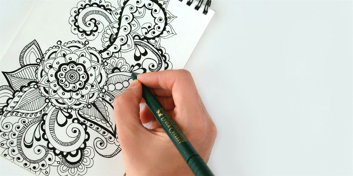 Zentangle: Free Mindful Drawing Workshop, 27 September | Event in Hillsboro | AllEvents