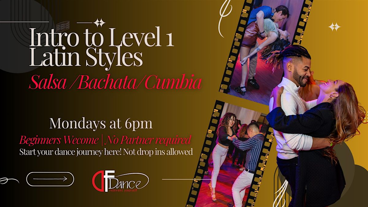 Intro to Level 1 Latin Styles - Salsa, Bachata and Cumbia, 4 August | Event in South Salt Lake | AllEvents