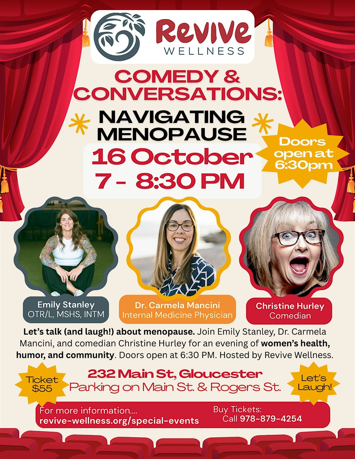 Comedy & Conversations; Navigating Menopause, 16 October | Event in Gloucester | AllEvents