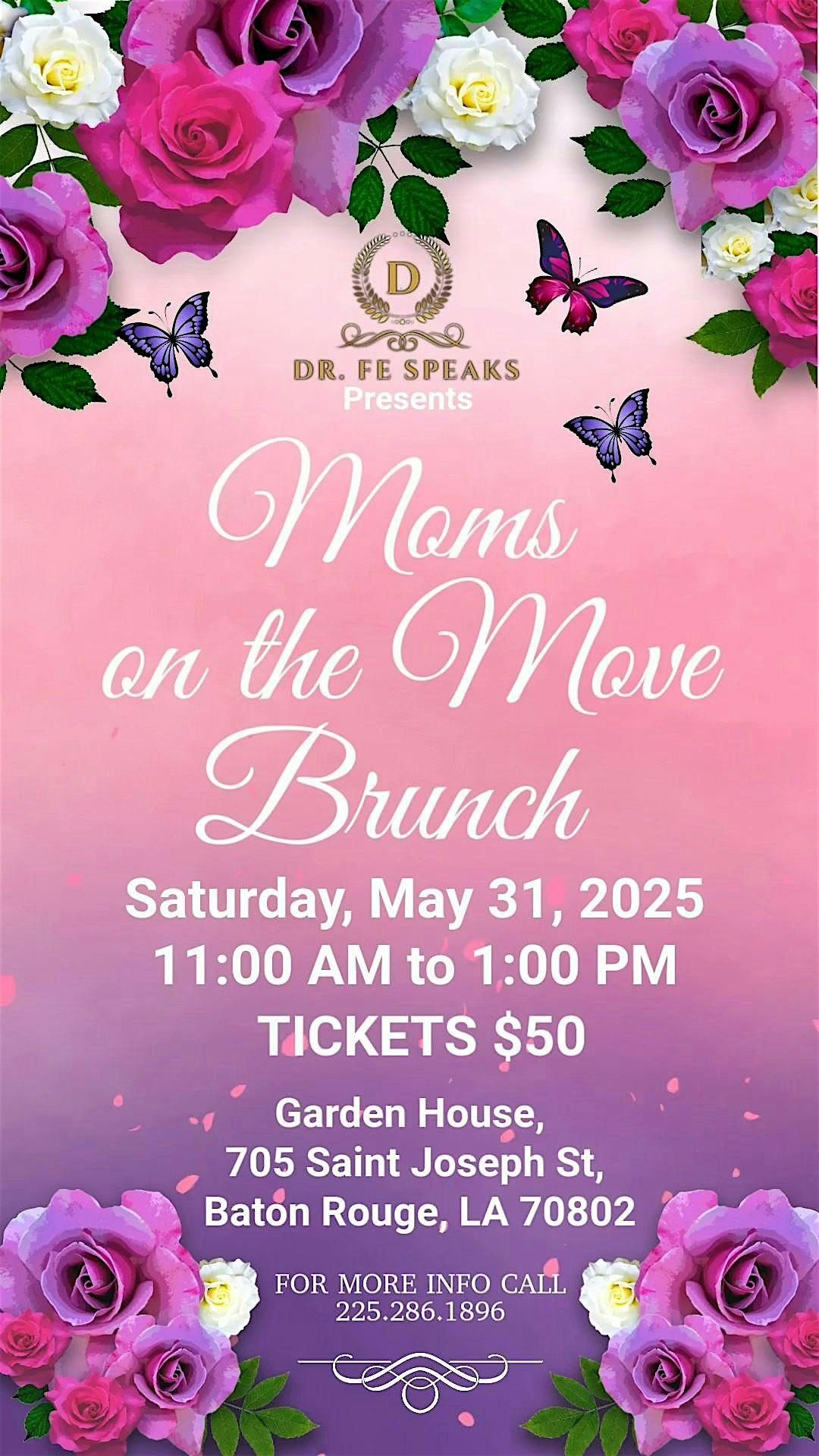 Moms on the Move Brunch, 31 May | Event in Baton Rouge | AllEvents