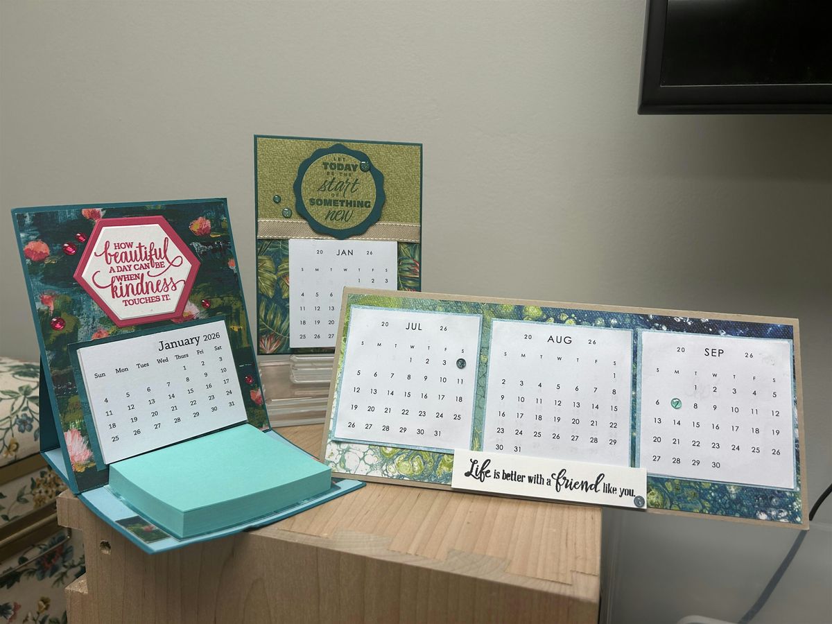 3-D Calendar Card Class, 26 October | Event in Middletown | AllEvents