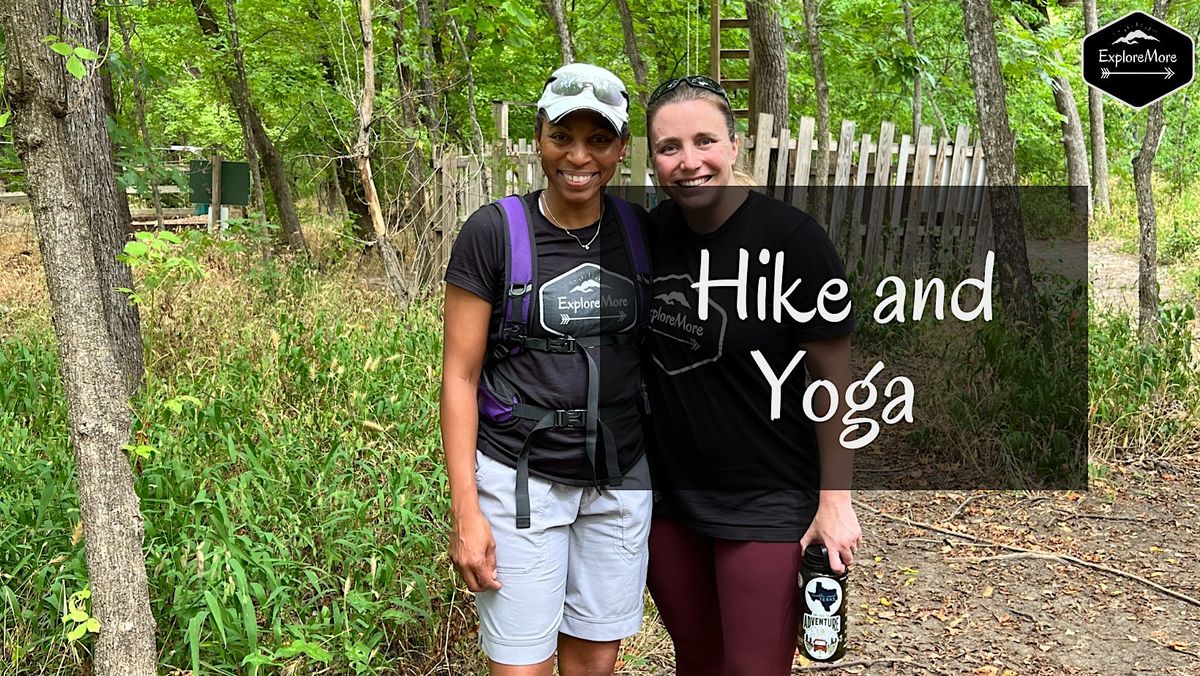 Hike and Yoga, 10 May | Event in Flower Mound | AllEvents