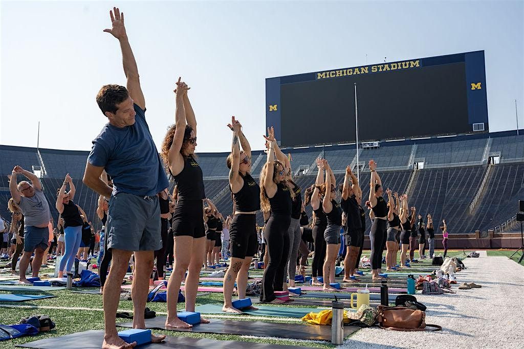 Yoga at the Big House, 2 August | Event in Ann Arbor | AllEvents