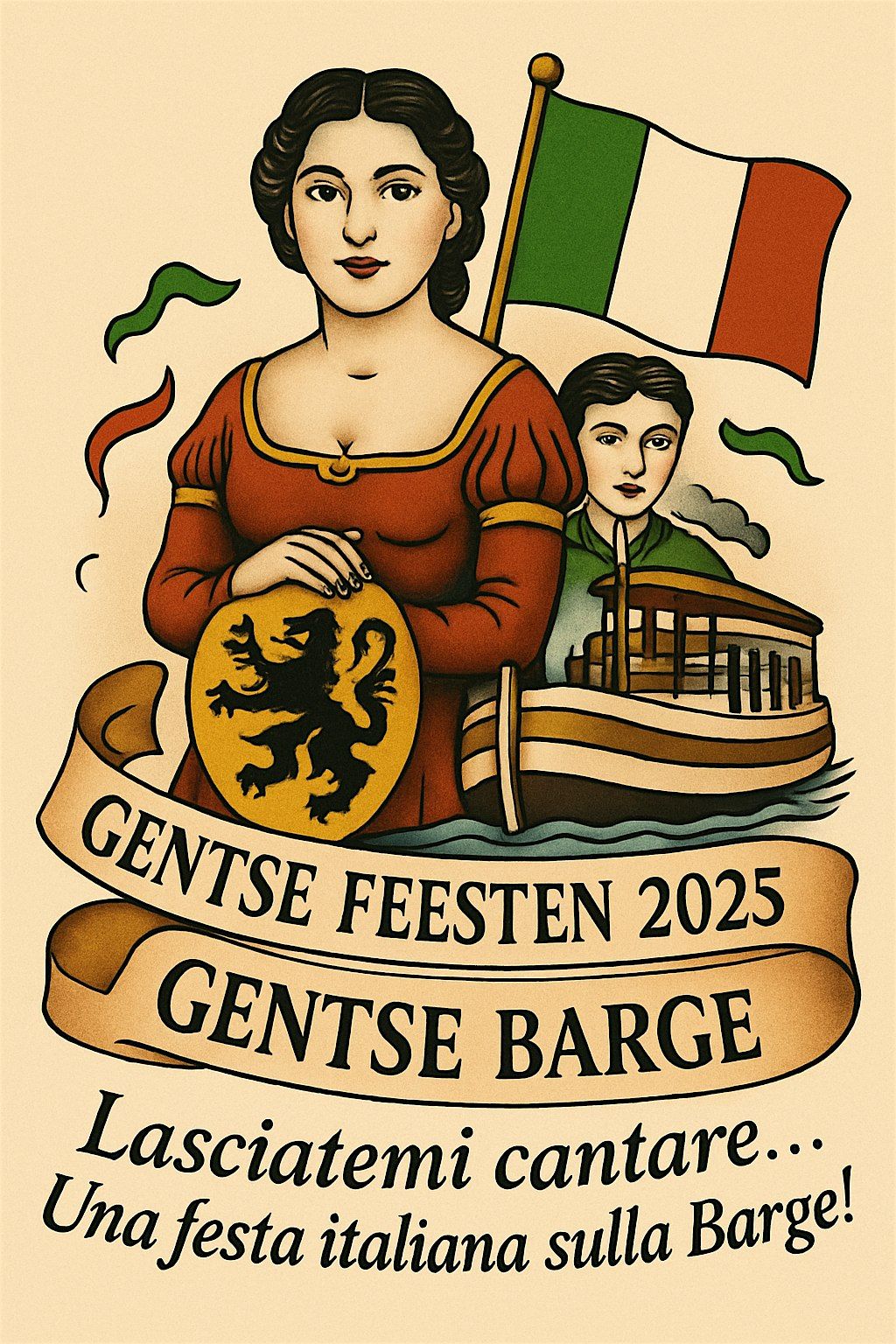 Gentse Feesten 2025 - de Gentse Barge Avondvaart, 18 July | Event in Gent | AllEvents