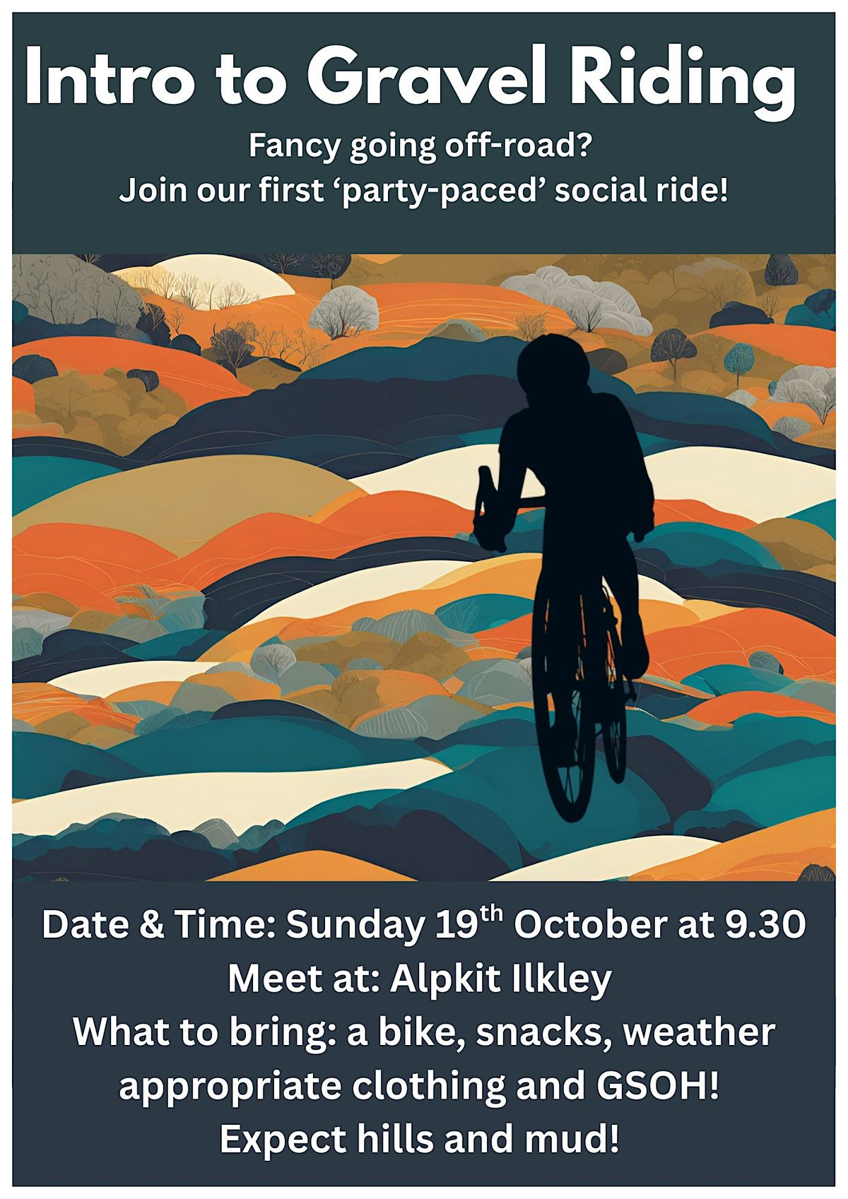 Intro Gravel Ride, 19 October | Event in Ilkley | AllEvents