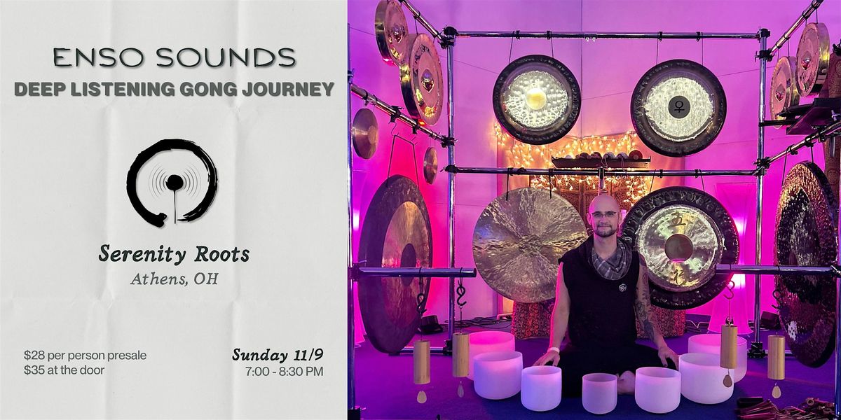 Deep Listening Gong Journey, 9 November | Event in Athens | AllEvents