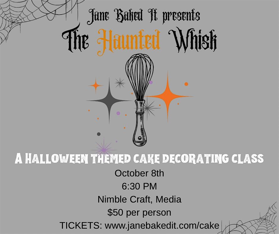 The Haunted Whisk, 8 October | Event in Media | AllEvents