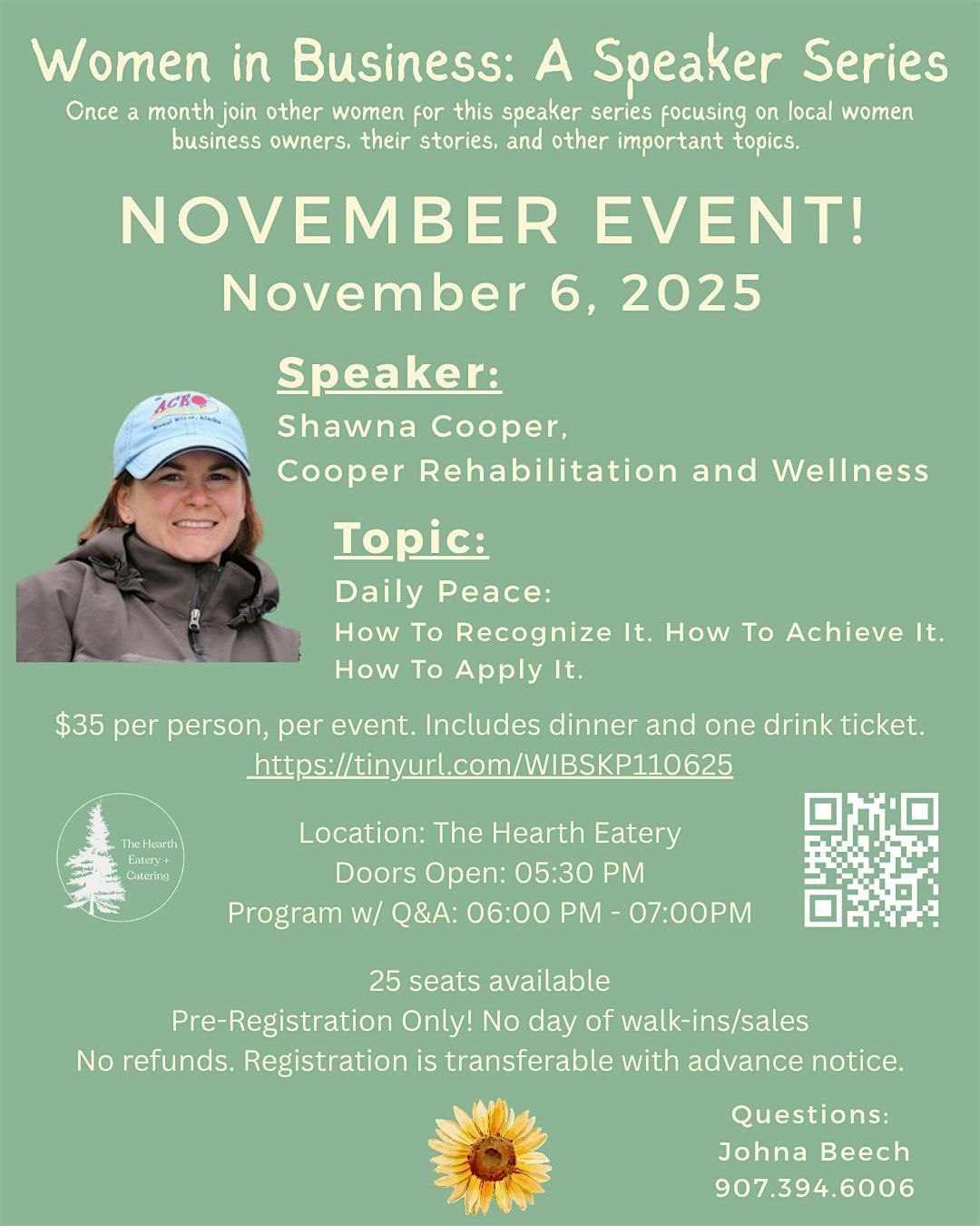 Women In Business: A Speaker Series, 6 November | Event in Kenai | AllEvents