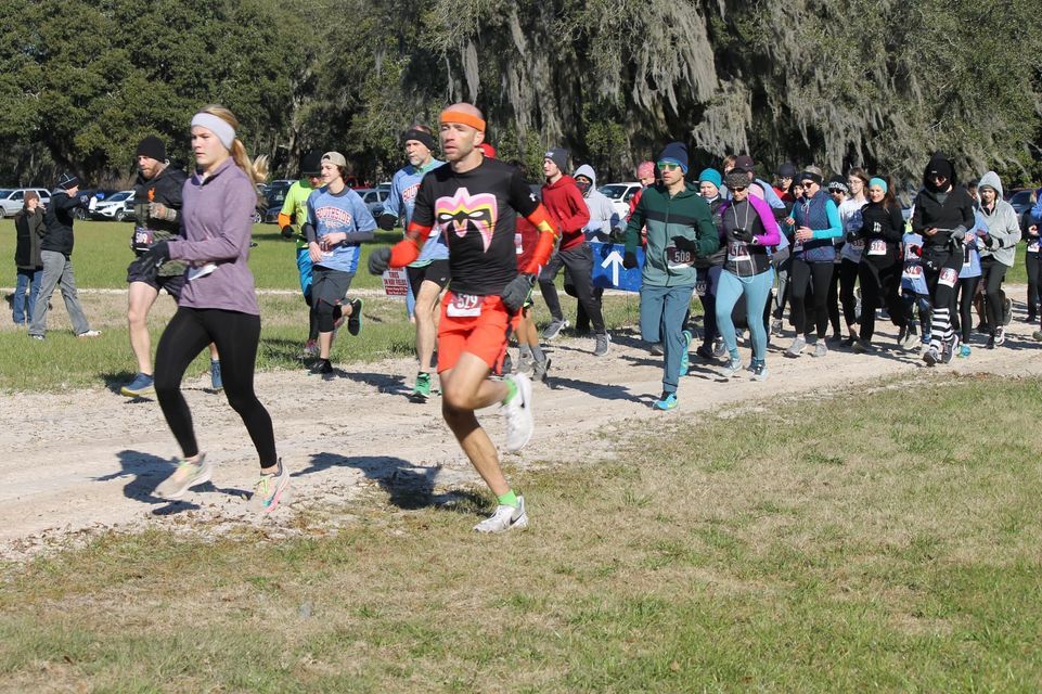 11th Annual Hooves to Freedom 8k Trail Race, Moccasin Creek Off Road Park, Blackshear, January