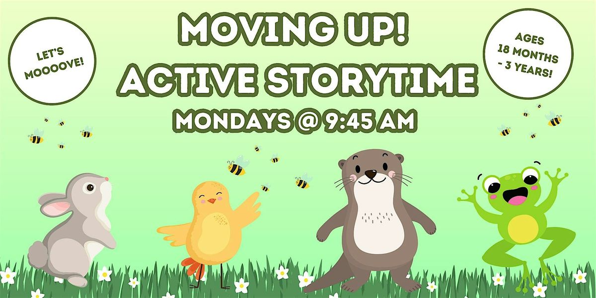 Moving Up Active Storytime (Ages 18 mos-3 yrs) @ Library Meeting Room | Event in Denville | AllEvents