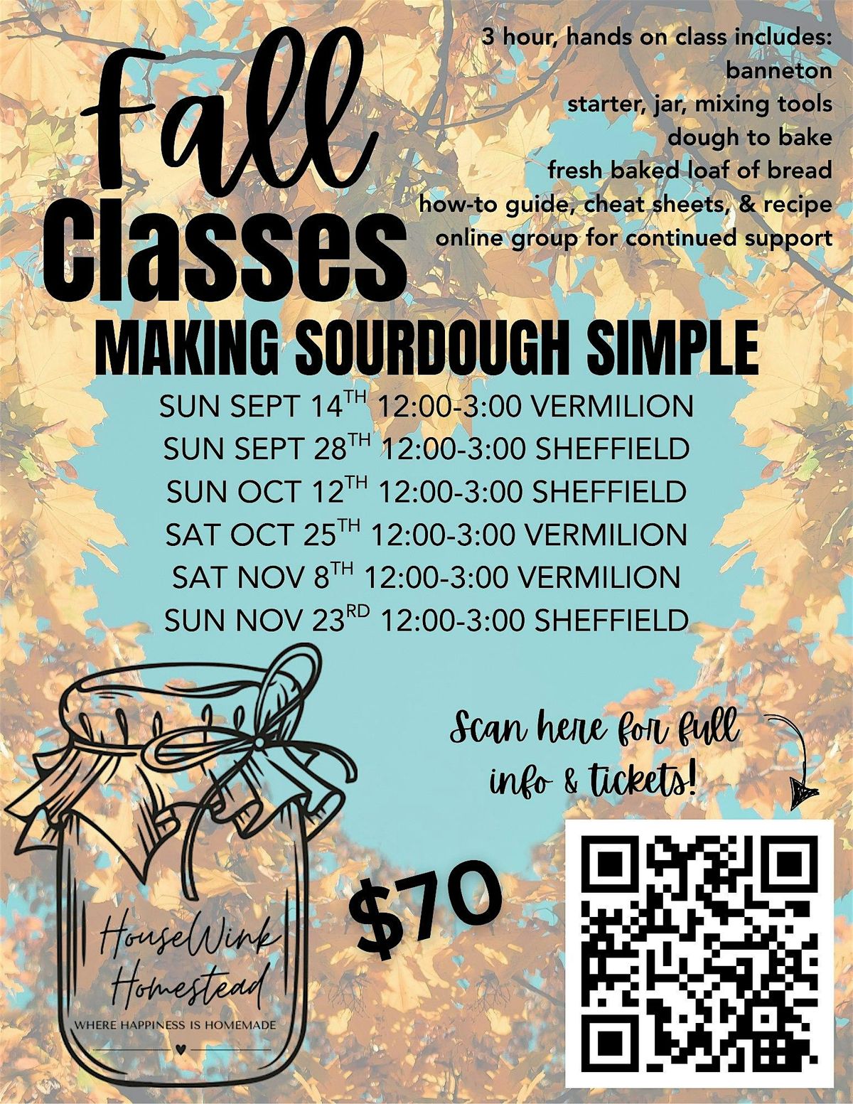 Making Sourdough Simple, 25 October | Event in Vermilion | AllEvents