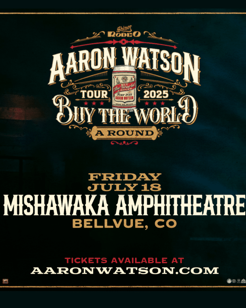 Aaron Watson: Buy The World A Round Tour at Sunshine Theater, 11 December | Event in Albuquerque | AllEvents