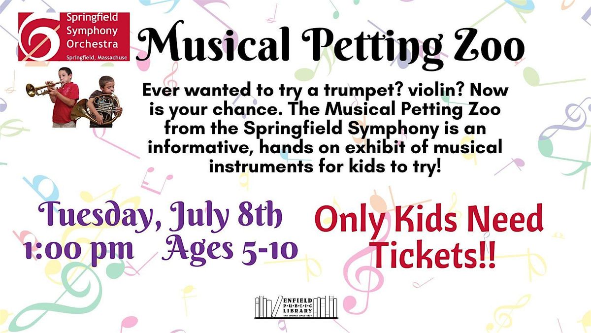 Musical Petting Zoo, 18 July | Event in Enfield | AllEvents