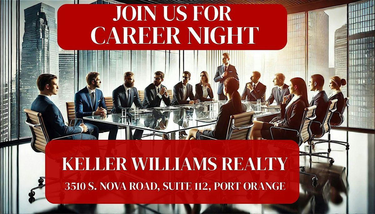 Keller Williams Realty Career Night, 19 May | Event in Port Orange | AllEvents