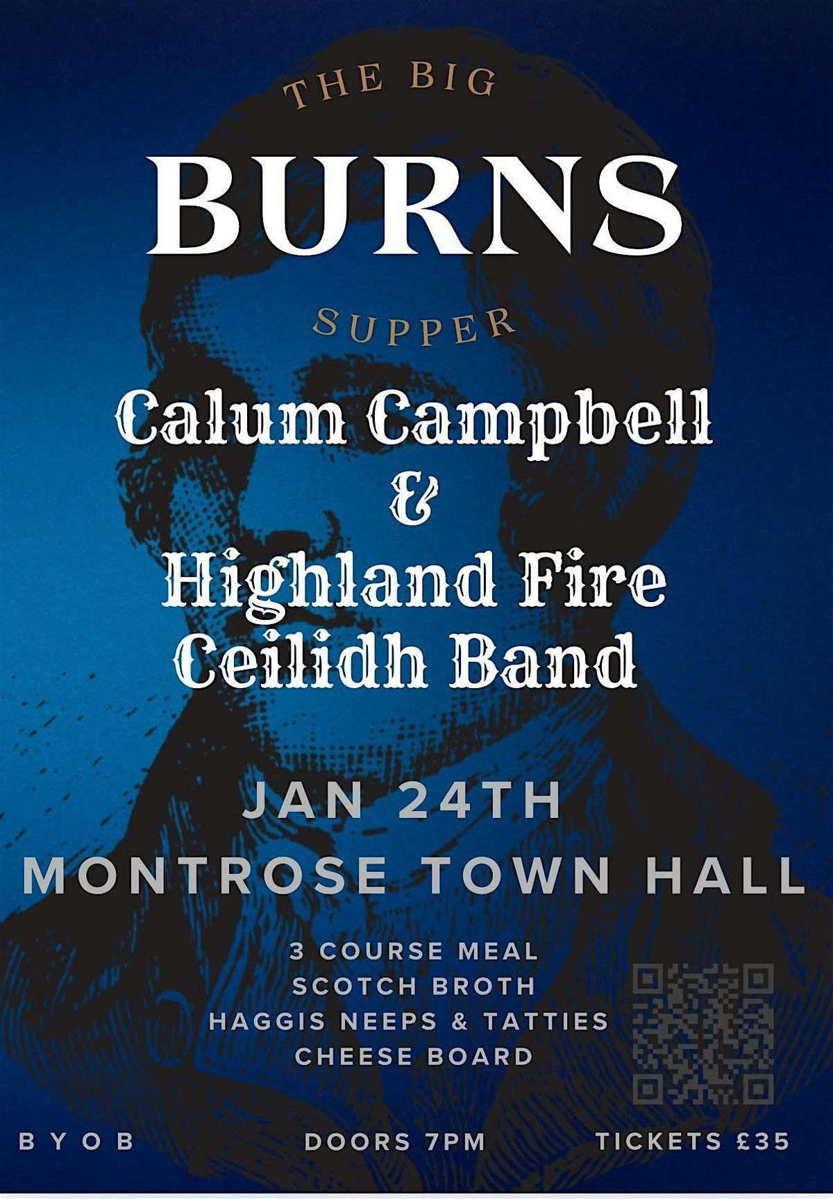 Burns Night with Calum Campbell & Highland Fire, 24 January | Event in Montrose | AllEvents