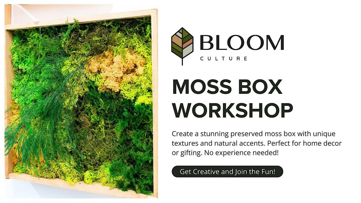 Moss Box Workshop | Event in Calgary | AllEvents