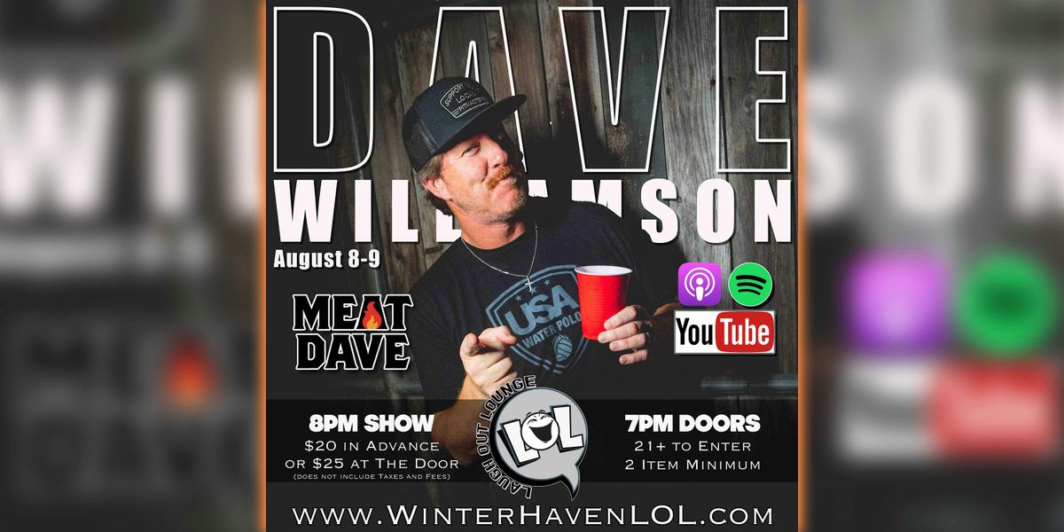 Dave Williamson of Meat Dave!, 8 August | Event in Winter Haven | AllEvents