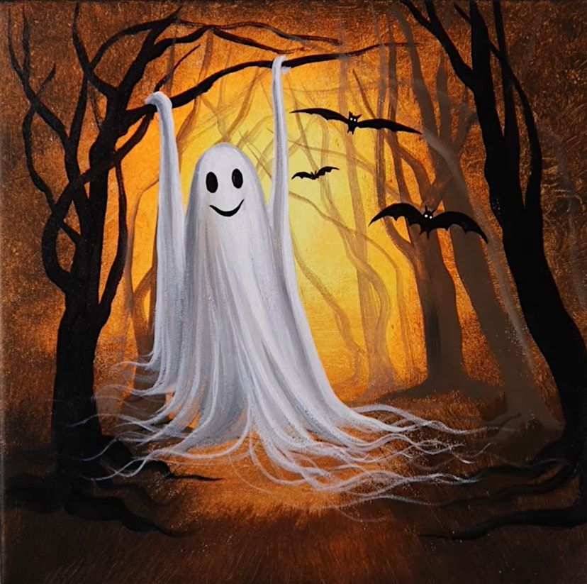 Sip & Paint Ghostly Fun (October), 19 October | Event in Lincoln | AllEvents
