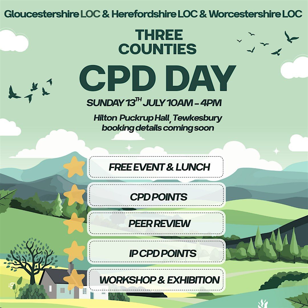 Three Counties CPD Day & Exhibition, 13 July | Event in Tewkesbury | AllEvents