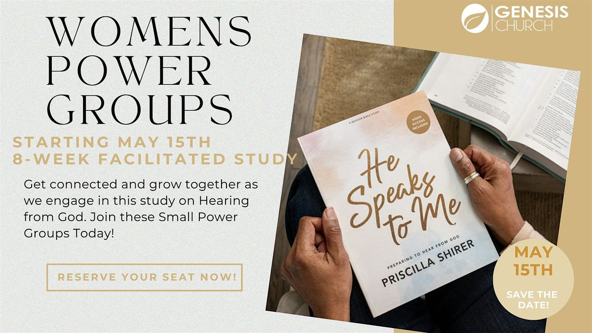 Women's Power Groups "He Speaks To Me", 15 May | Event in Antioch | AllEvents