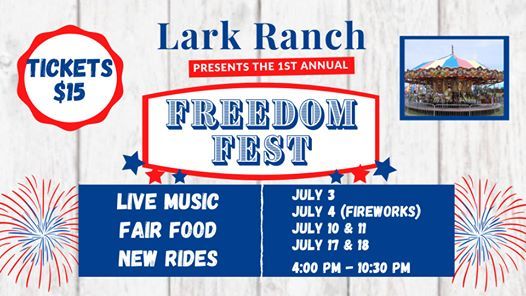 Freedom Fest At Lark Ranch Loogootee Weekend 1 Lark Ranch Bloomington July 3 To July 4 Allevents In Freedom Fest Events Fort Bliss 2022