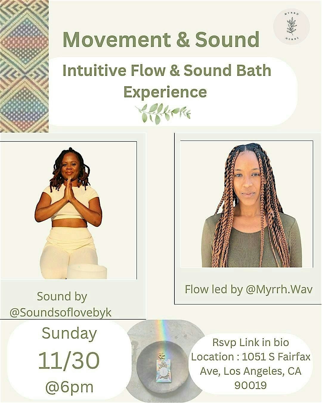 Movement & Sound, 30 November | Event in Los Angeles | AllEvents