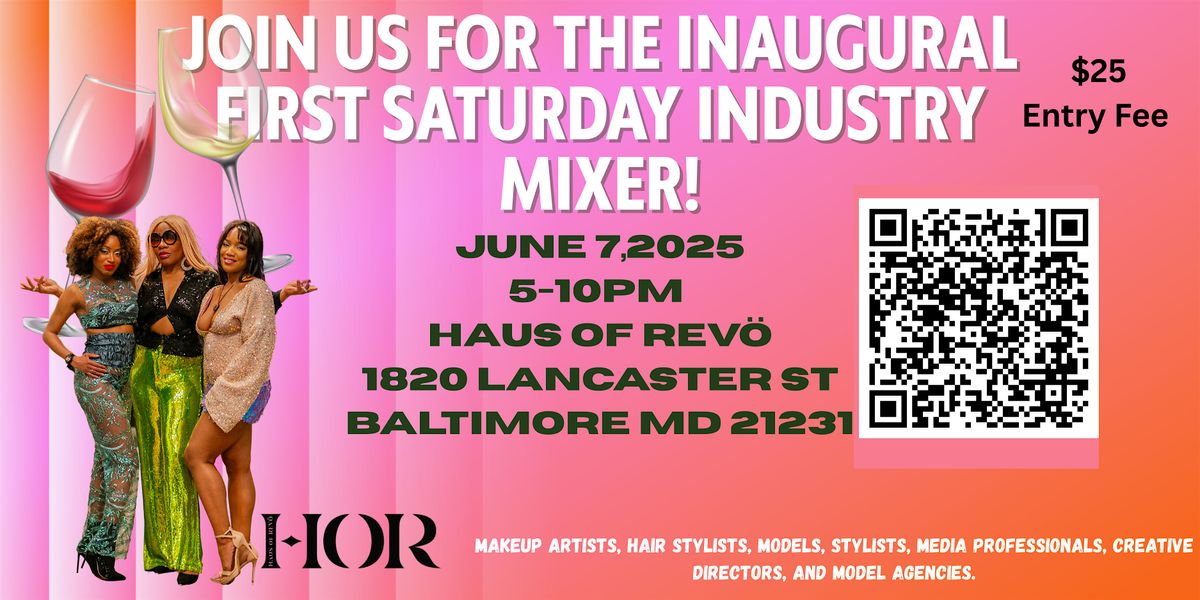 1st Saturday Industry Mixer, 7 June | Event in Baltimore | AllEvents