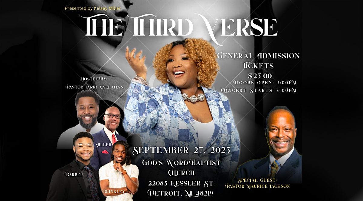 The Third Verse, 27 September | Event in Detroit | AllEvents