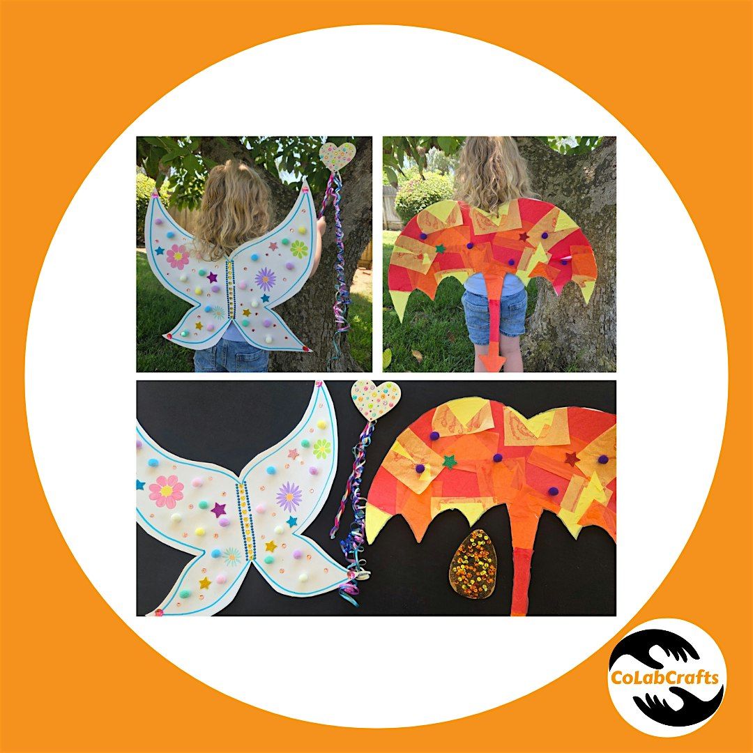 Magical Wings craft class for kids - Ages 3 to 8yo, 17 August | Event in Escondido | AllEvents
