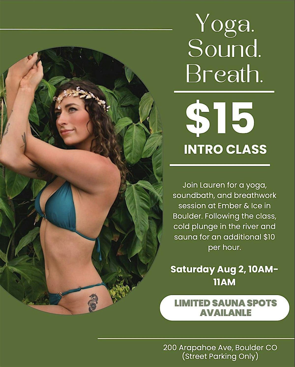 Yoga. Sound. Breath., 2 August | Event in Boulder | AllEvents
