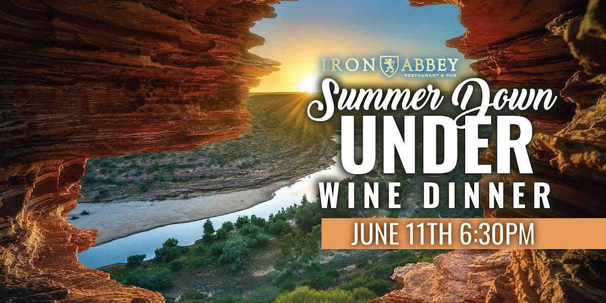 Summer Down Under Wine Dinner | Event in Horsham | AllEvents