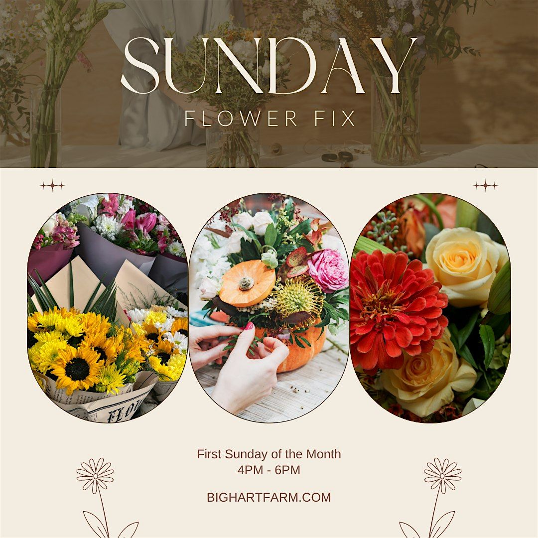 First Sunday Flower Fix, 6 July | Event in Hartwell | AllEvents