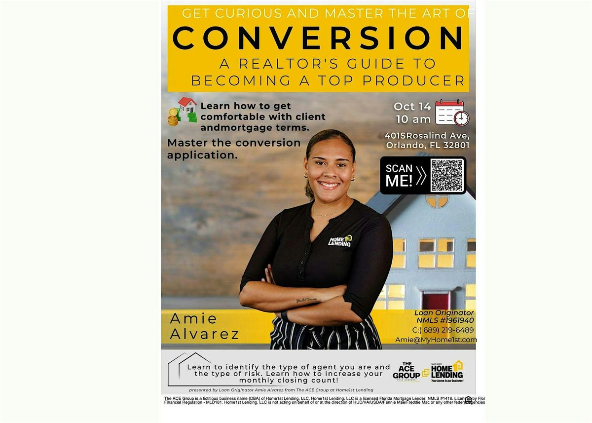 Get Curious and Master the Art of Conversion, 14 October | Event in Orlando | AllEvents