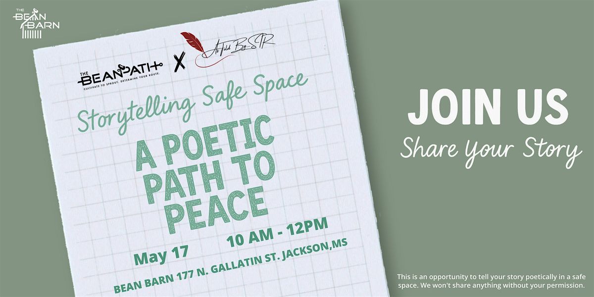 Storytelling Safespace | Event in Jackson | AllEvents